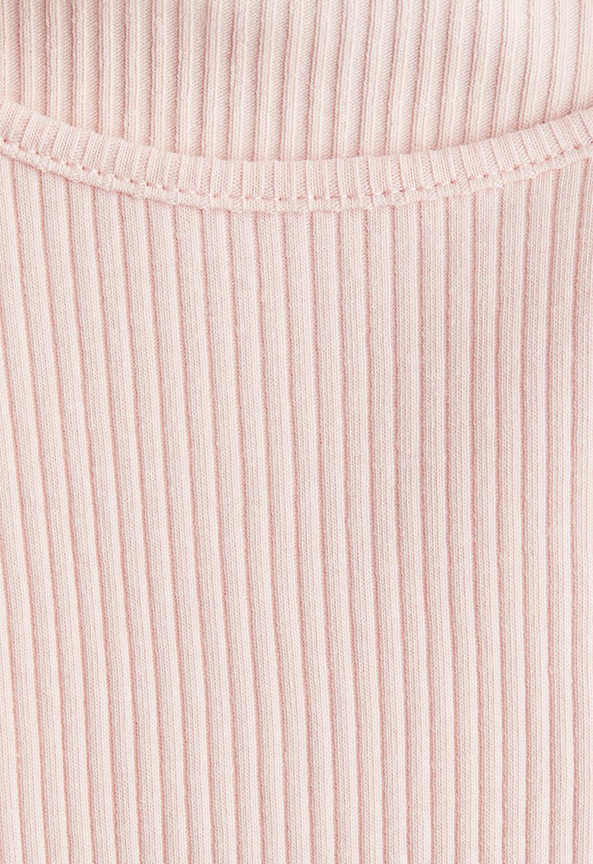 H&M - Chiffon-sleeve top - pink