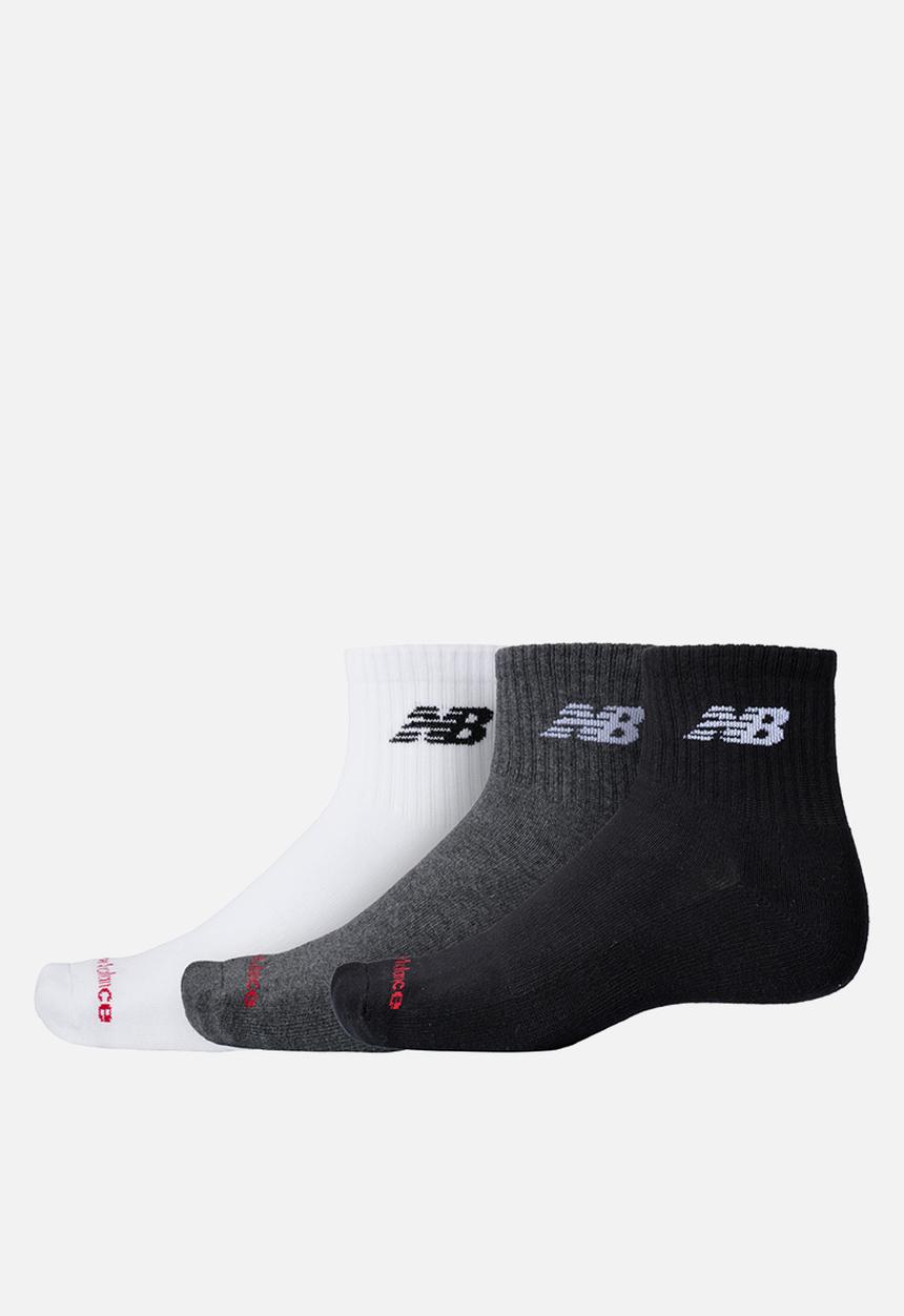 New Balance  - Everyday Quarter Sock 3Pk - Assorted