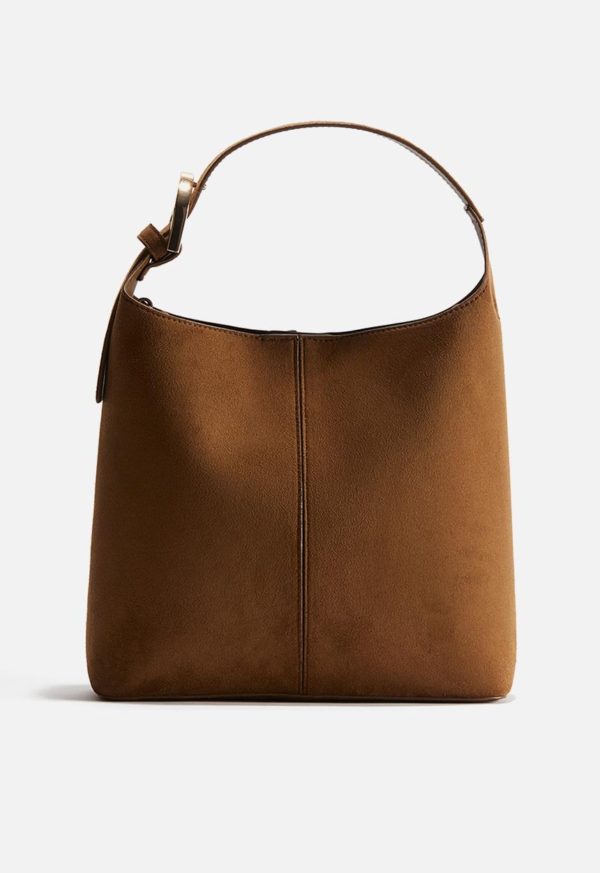 H&M - Napped crossbody bag - brown