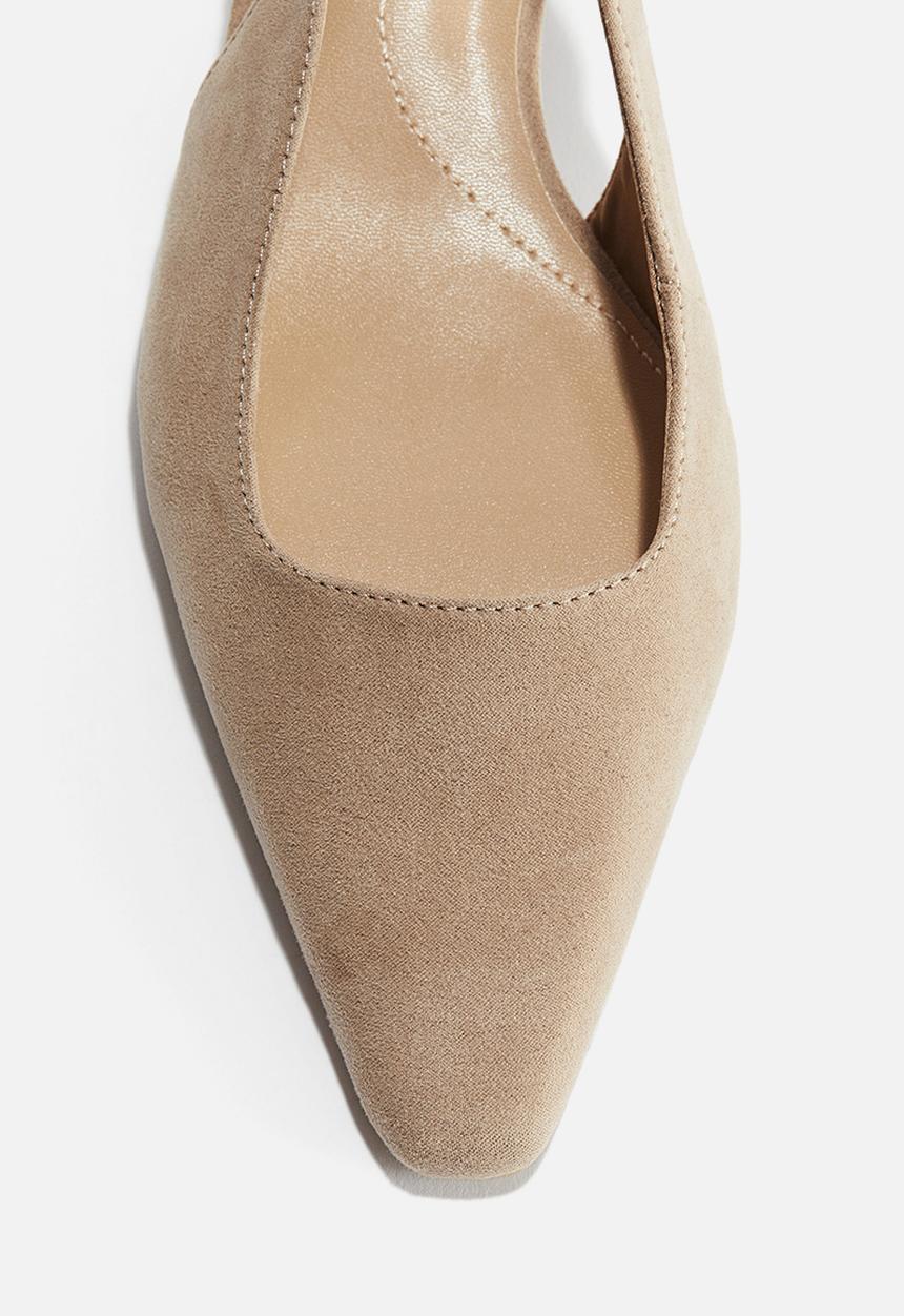 H&M - Pointed slingbacks - beige