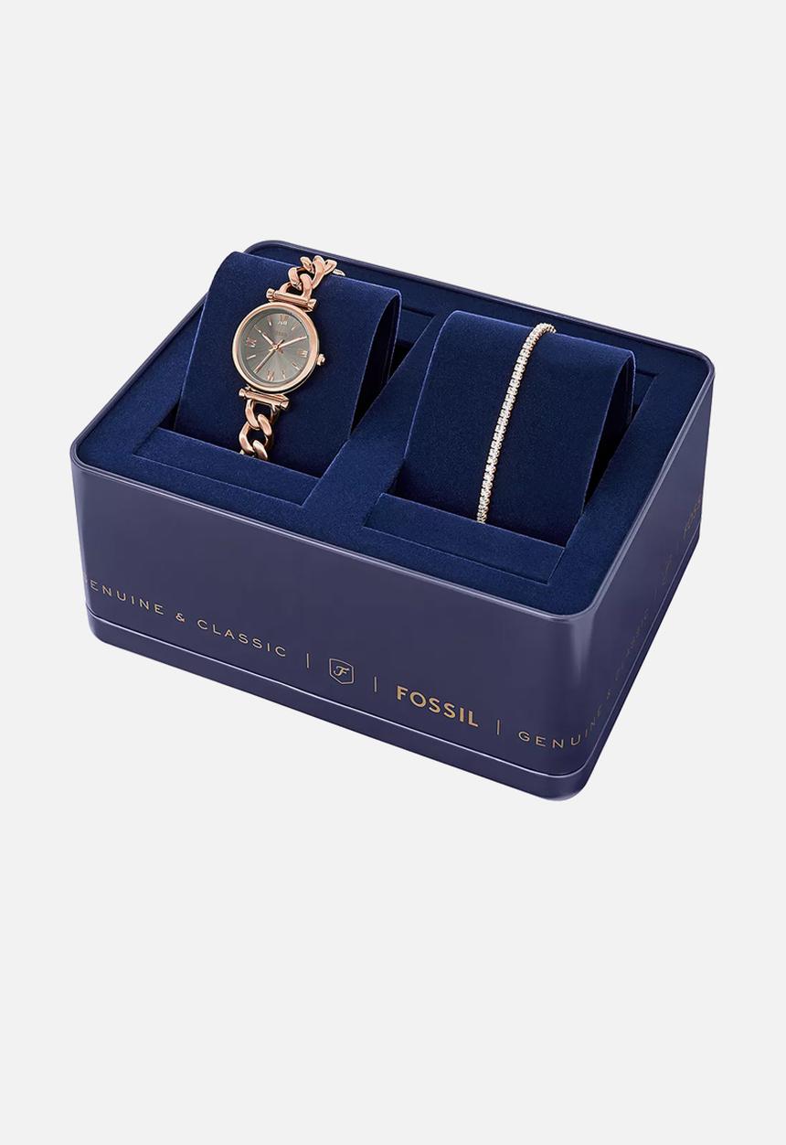 Fossil - Carlie gift set ES5378SET - rose gold