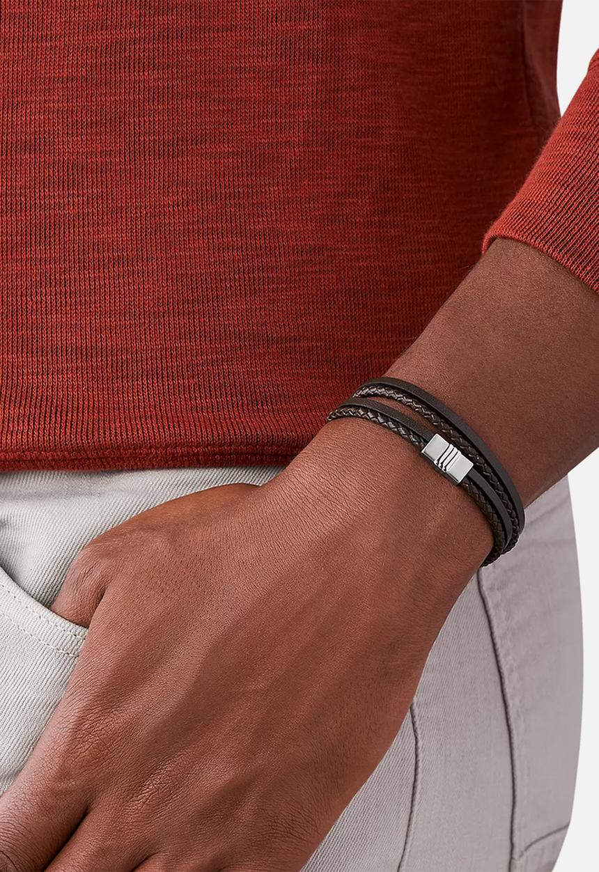 Fossil - Vintage Casual Jf02934040 Bracelet - brown