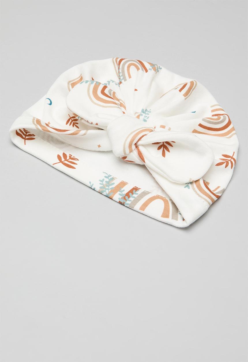 Pop Candy - Printed hat and swaddle set - multi