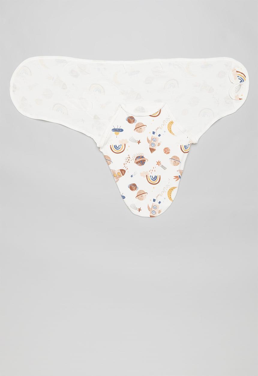 Pop Candy - Beanie and swaddle set - multi