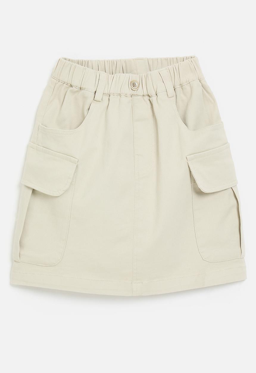 Pop Candy - Cargo skirt - beige