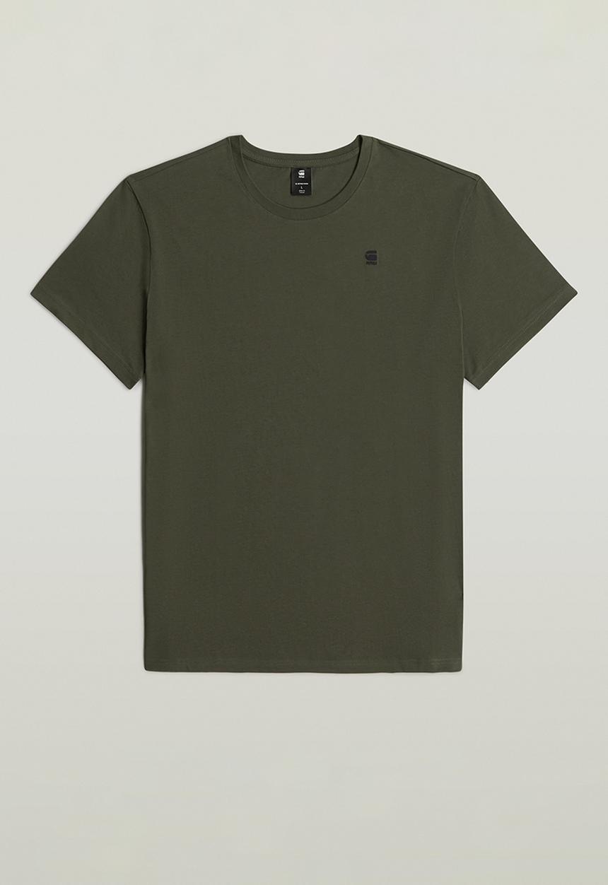 G-STAR - Base-S r t short sleeve - asfalt
