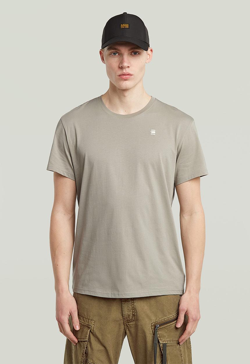 G-STAR - Base-s r t short sleeve - elephant skin