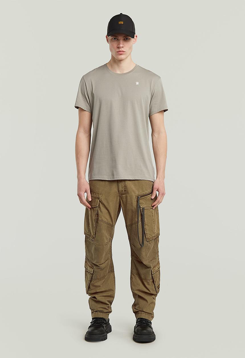 G-STAR - Base-s r t short sleeve - elephant skin