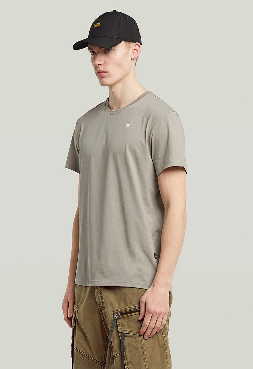 G-STAR - Base-s r t short sleeve - elephant skin