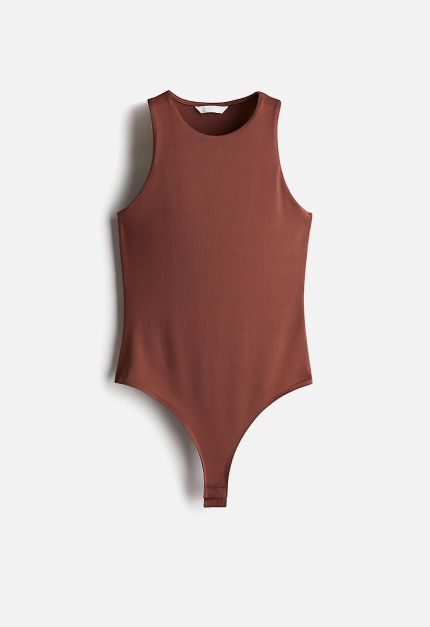 H&M - Thong bodysuit - rust brown