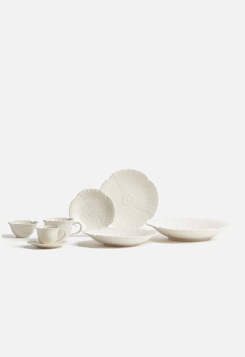 H&M - Stoneware mug - light beige