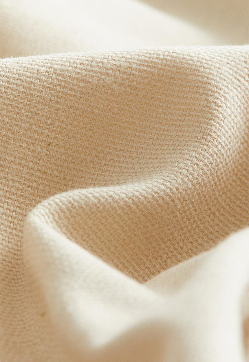 H&M - Round water-repellent tablecloth - light beige 