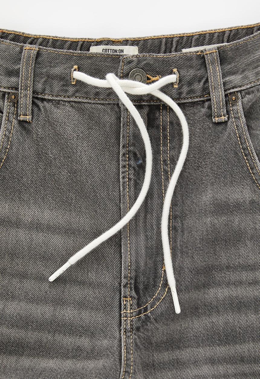 Cotton On - Y2K Super Wide Jean - Archives Grey
