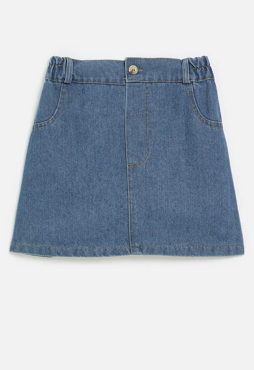 Pop Candy - Denim skirt - blue