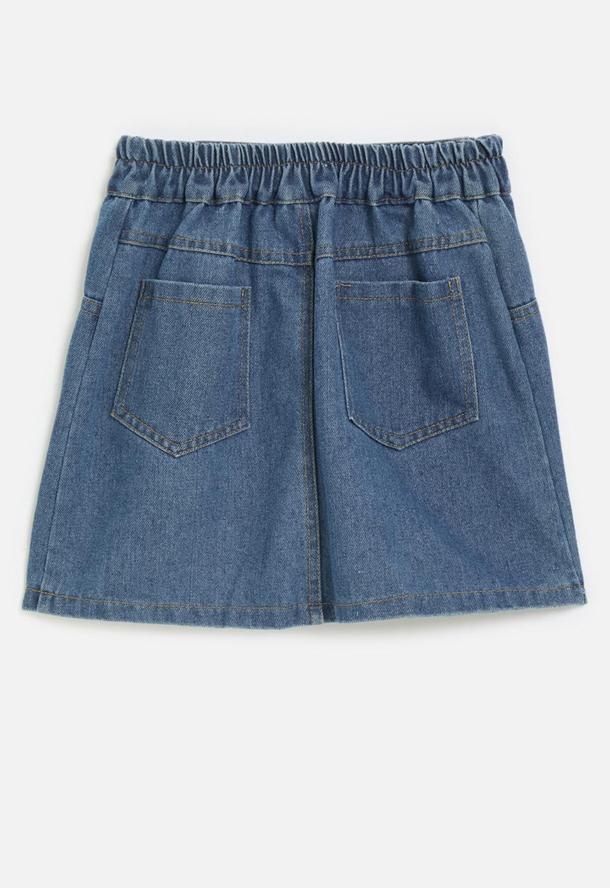 Pop Candy - Denim skirt - blue