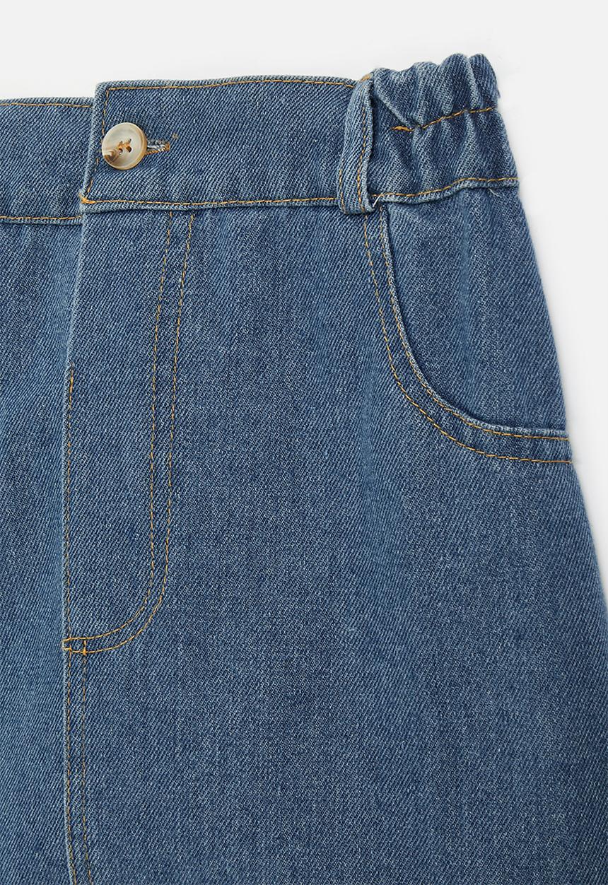 Pop Candy - Denim skirt - blue