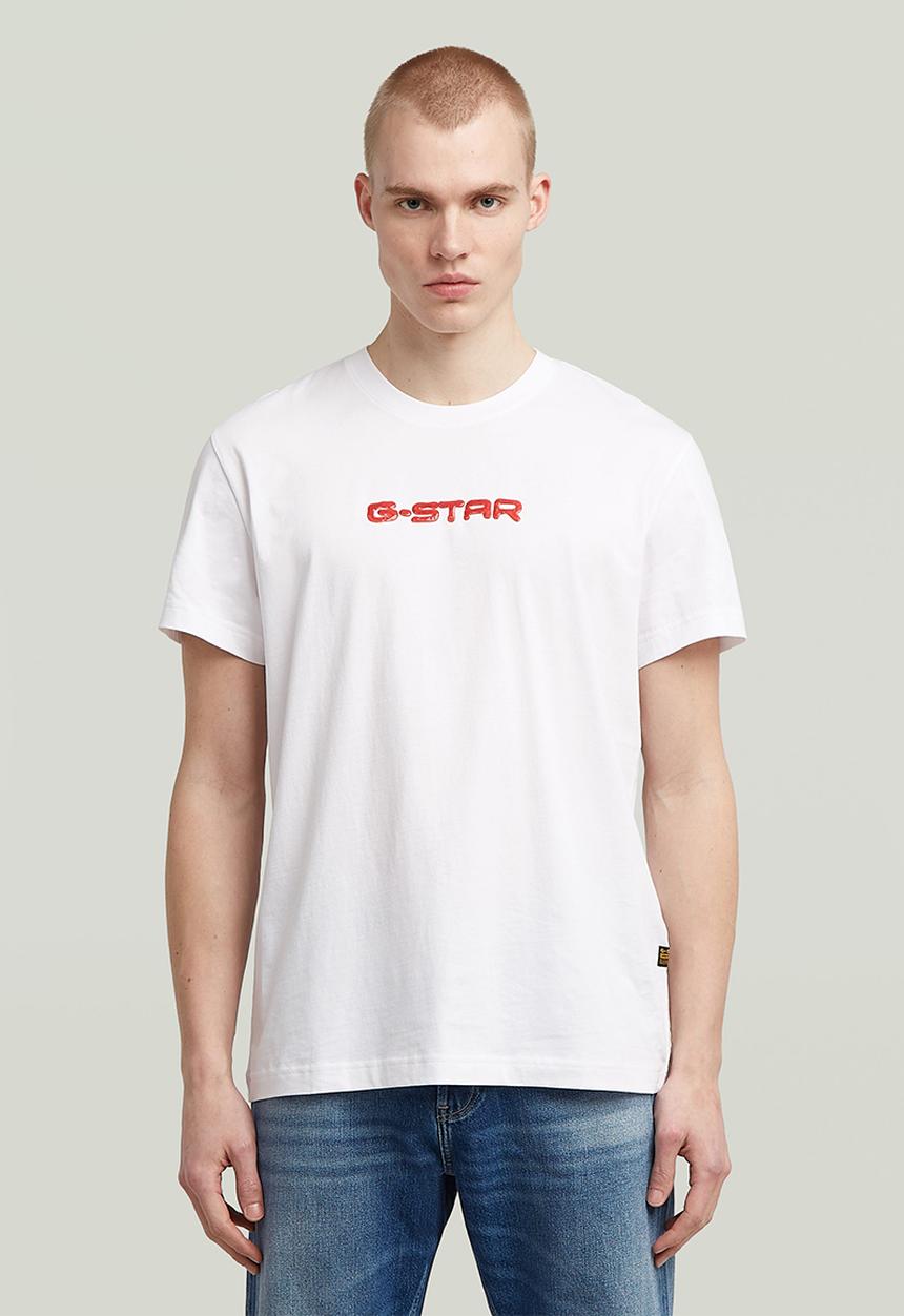 G-STAR - Gel Print R T - White