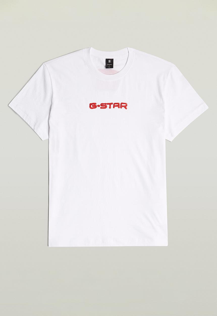 G-STAR - Gel Print R T - White