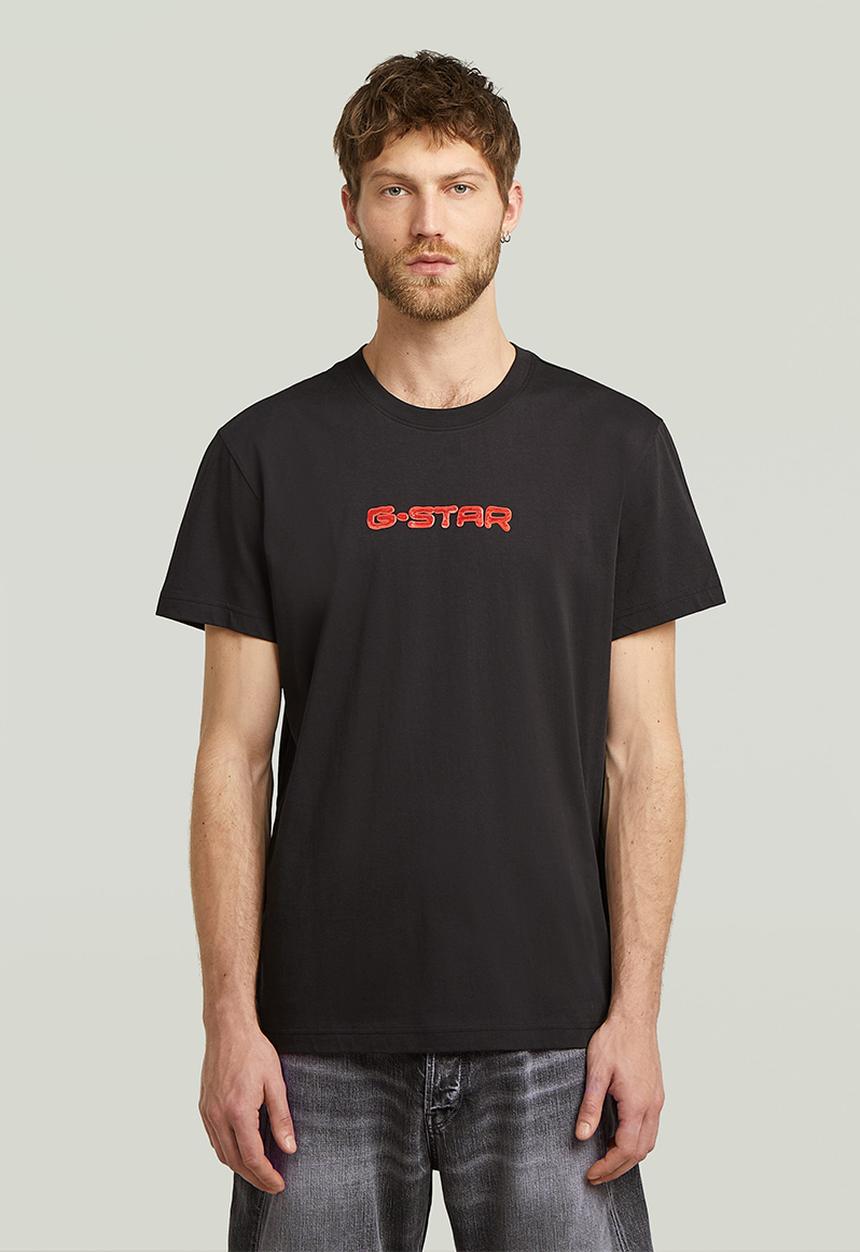 G-STAR - Gel Print R T - Dk Black
