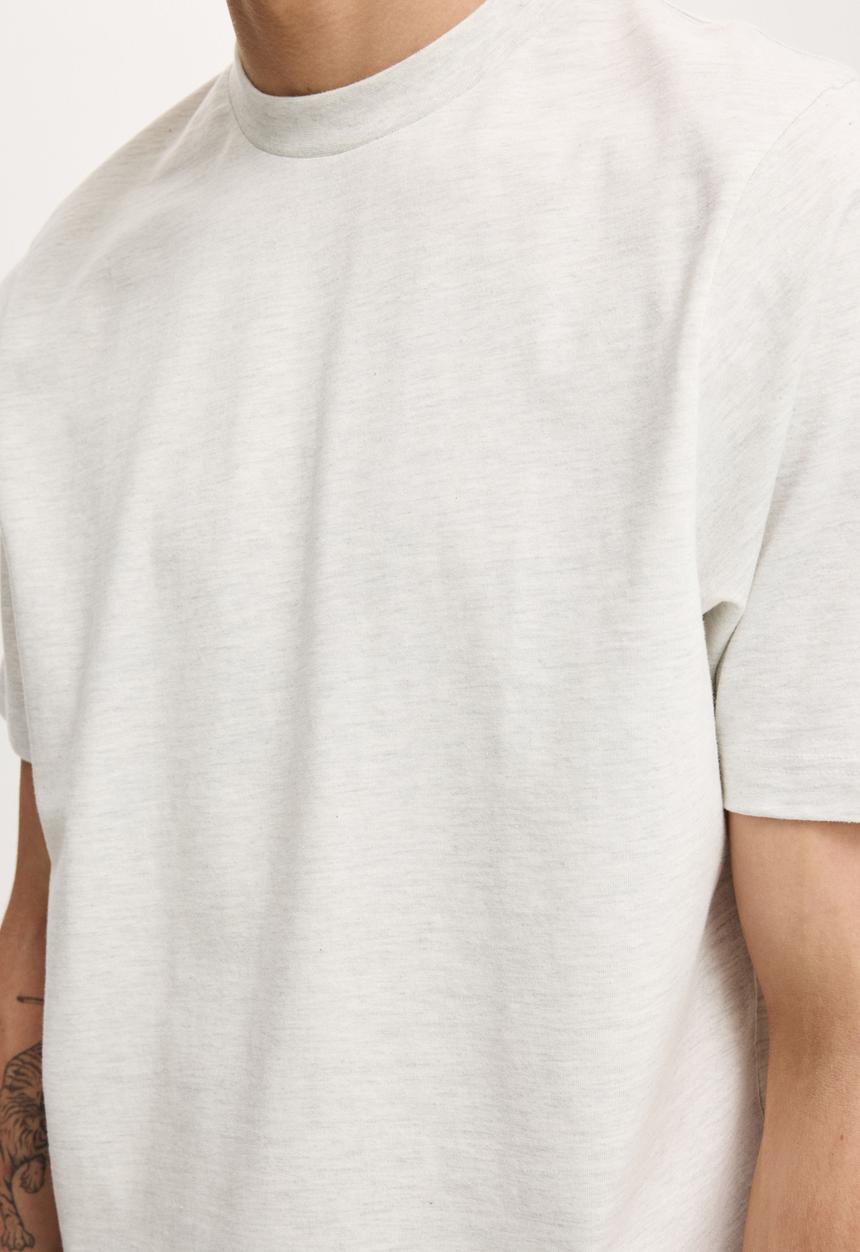 Cotton On - Cropped fit T-shirt - white marle