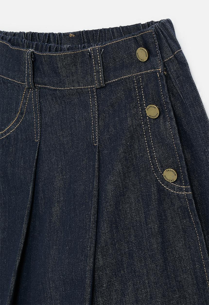 Pop Candy - Denim skort - -indigo