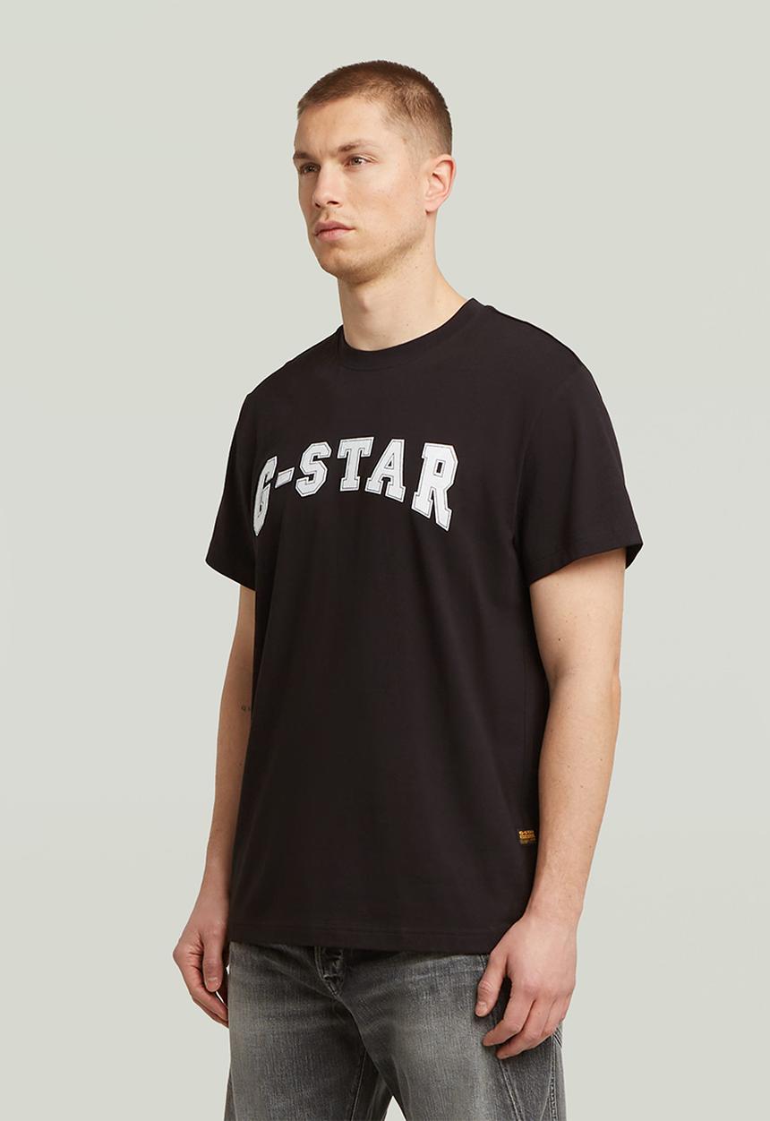 G-STAR - Felt Logo R T - Dk Black