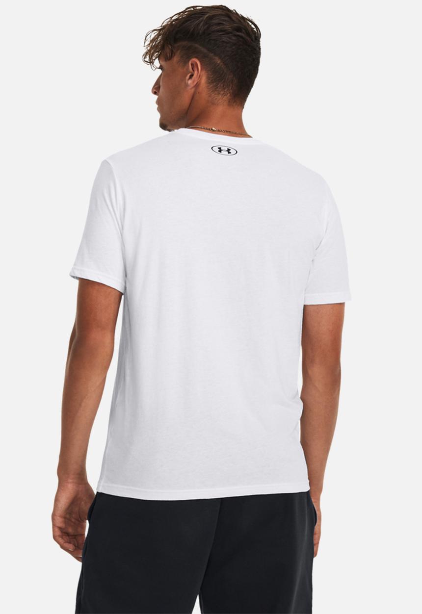 Under Armour - UA CAMO CHEST STRIPE SS - White / Mod Gray / Black