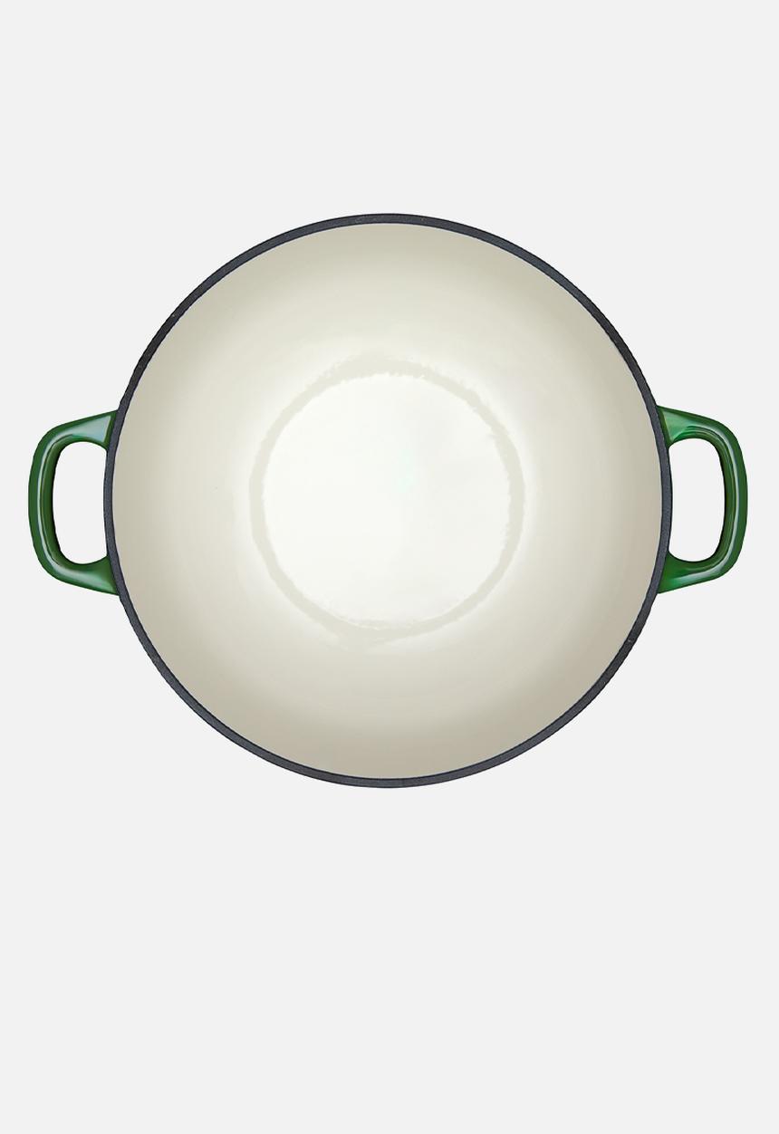Maxwell & Williams - MW Cast Iron Round Casserole English Racing - Green 