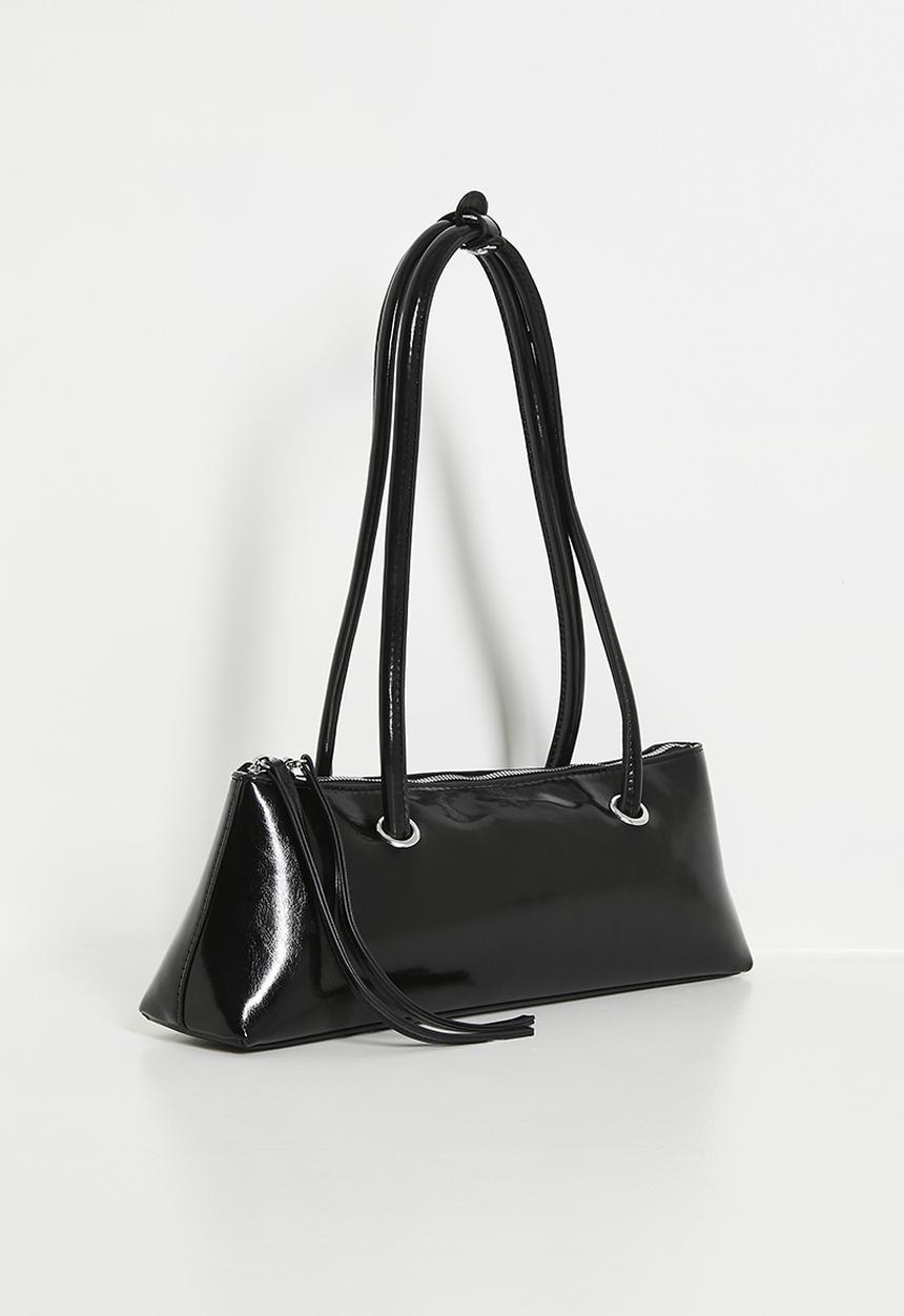 Tessa Design - Rectangular shoulder bag - black