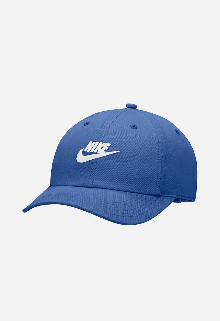 Nike - Kids' Unstructured Futura Wash Cap - Comet Blue/White