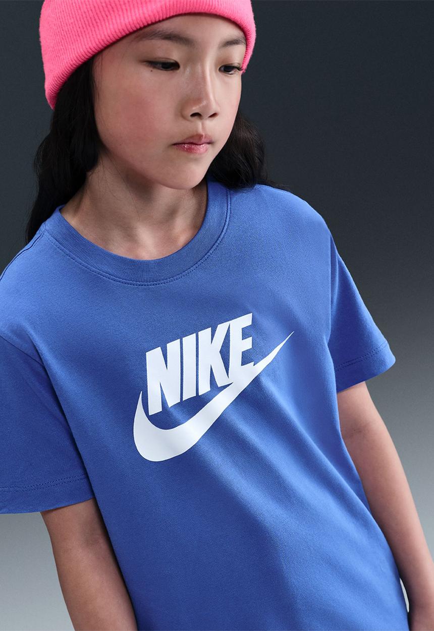 Nike - Kids Nike Sportswear Futura Tee - Comet Blue