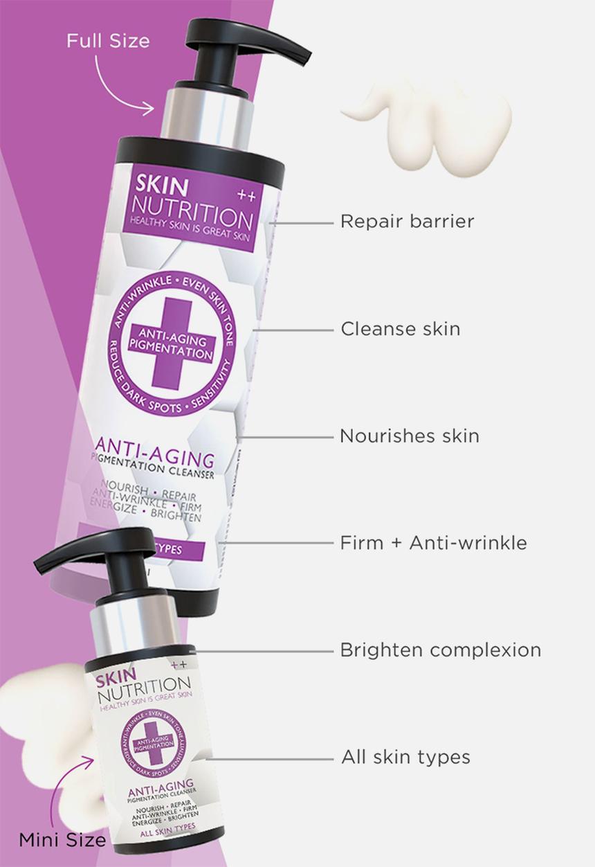 SKIN NUTRITION - Mini Anti-Aging Pigmenation Cleanser  - 50ml
