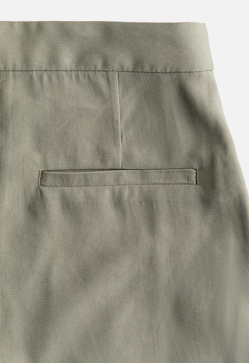 H&M - Wide trousers - khaki green
