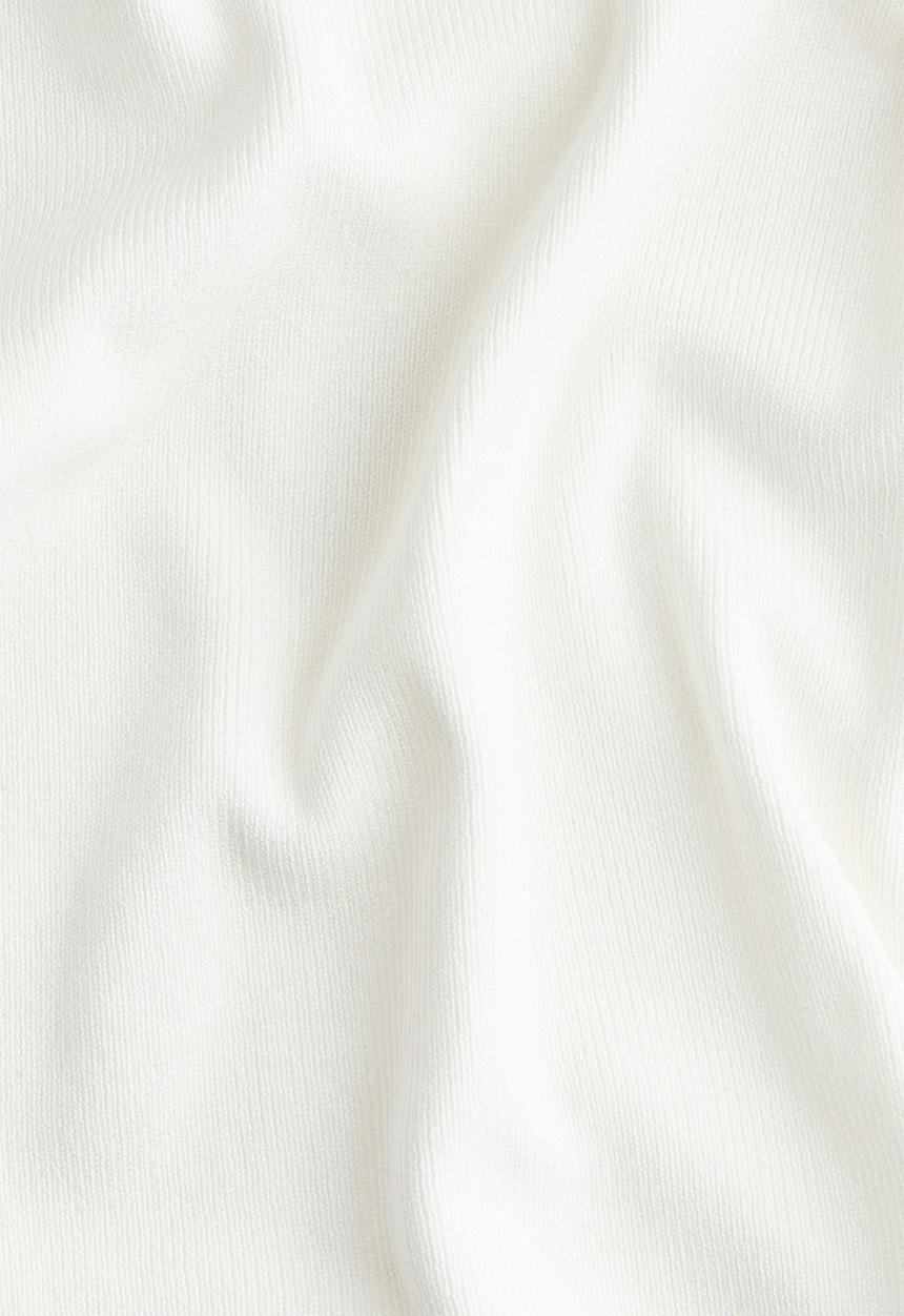 H&M - Fine-knit T-shirt - white