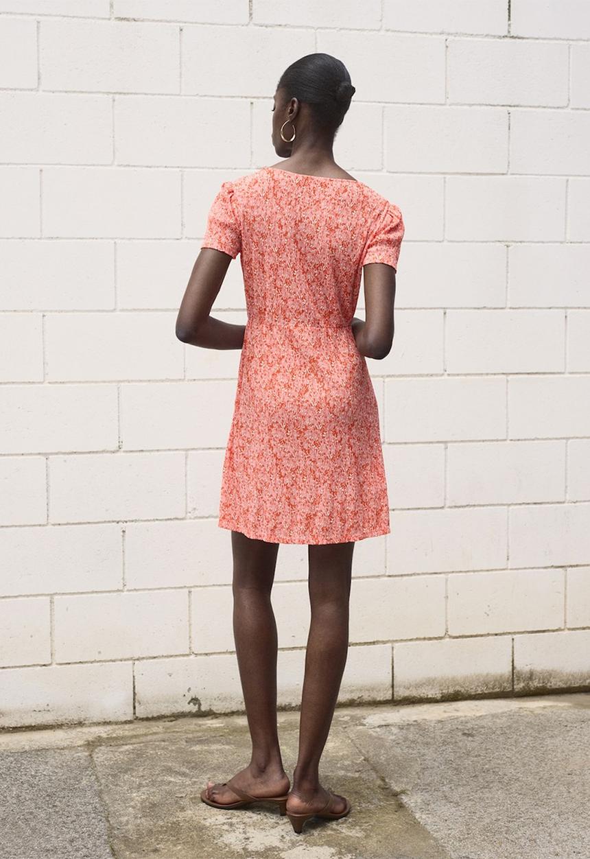 MANGO - Dress Pomi - Bright Red