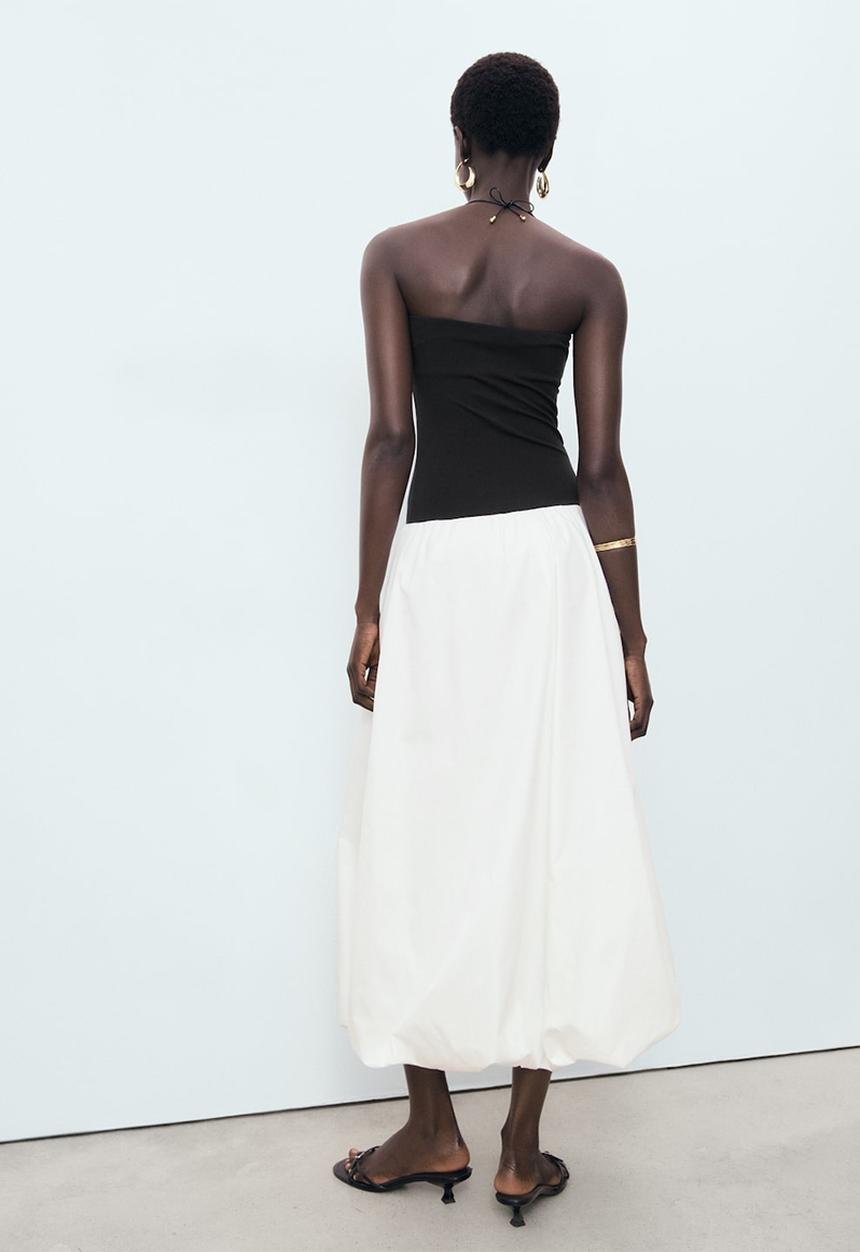 MANGO - Dress Luigi - Black & White