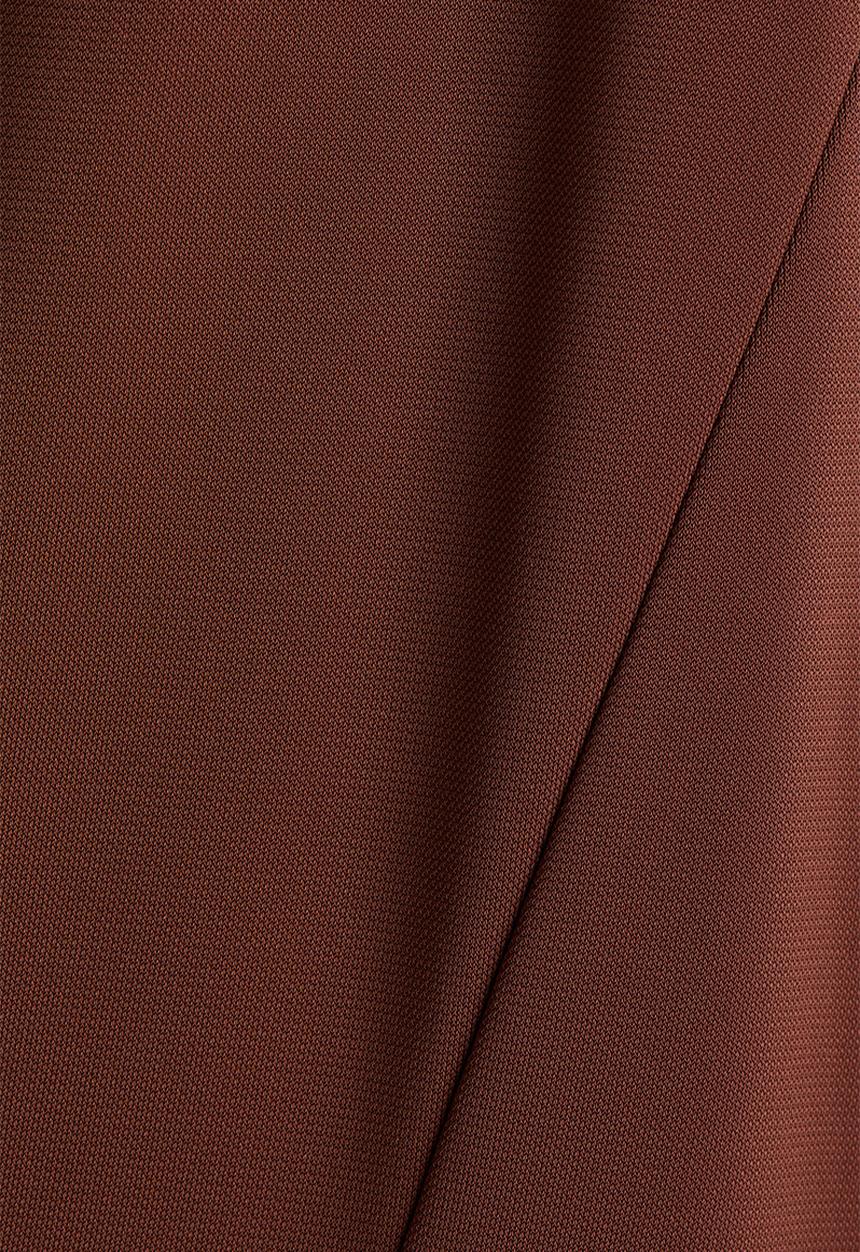 H&M - Knot-detail dress - dark brown
