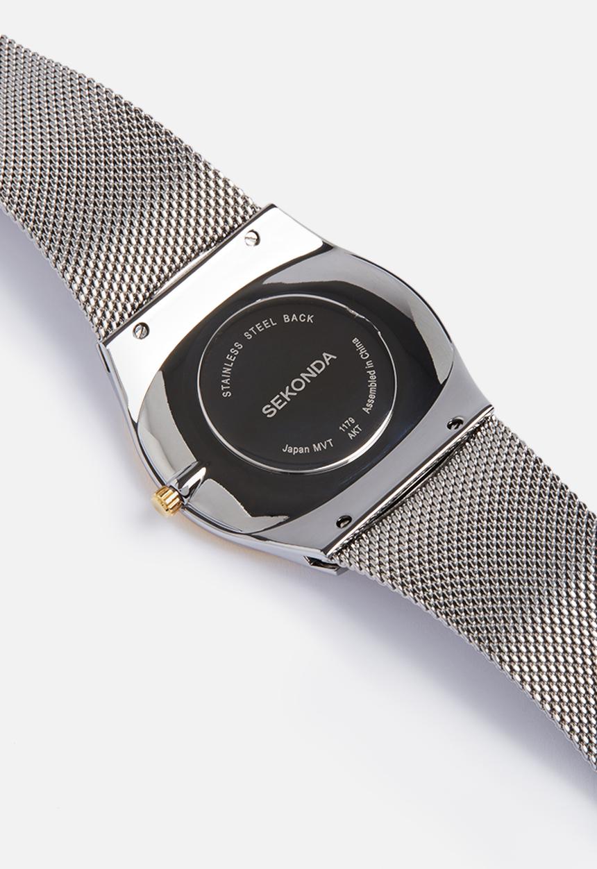 Sekonda - Two-tone mesh watch