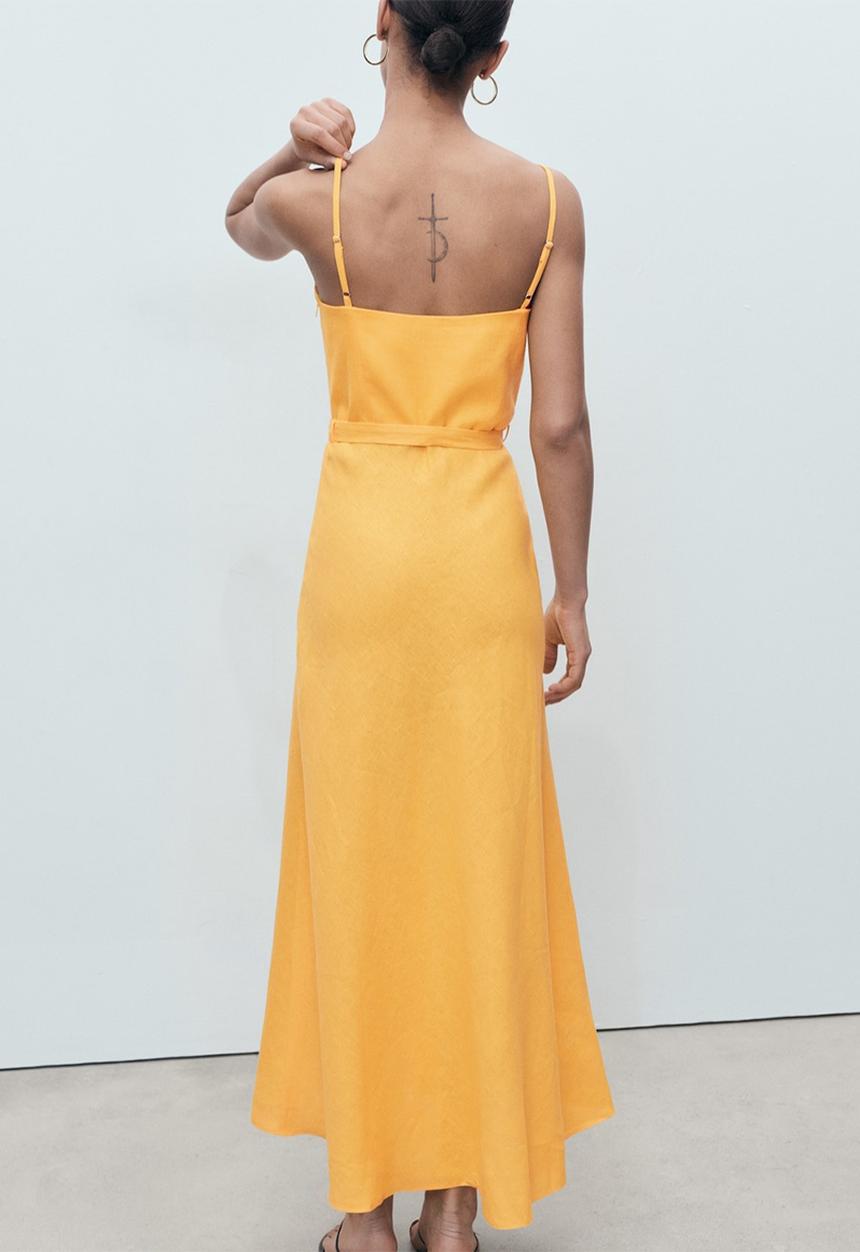 MANGO - Dress Nickie - Orange