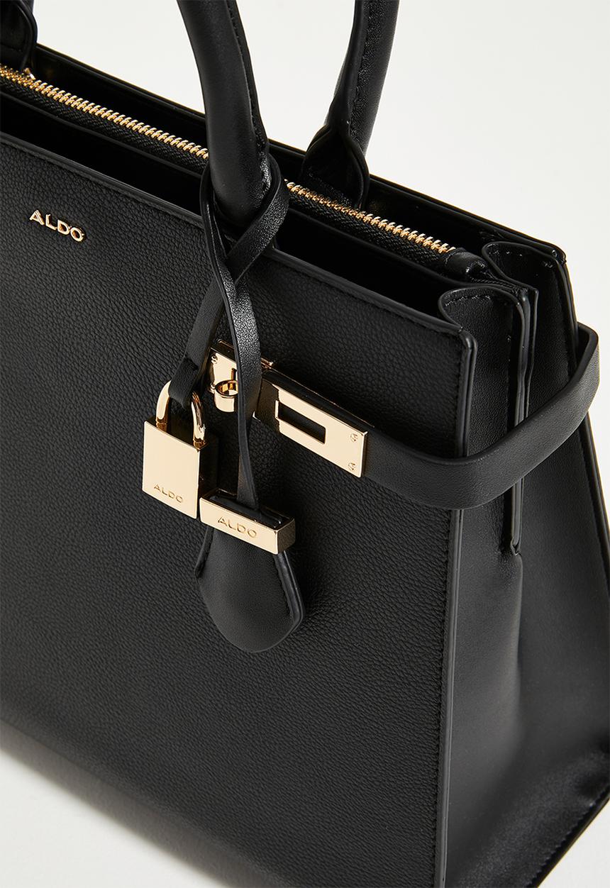 ALDO - Manilla tote bag - black