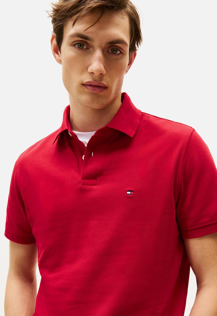 Tommy Hilfiger - 1985 Regular Polo - Medium Red