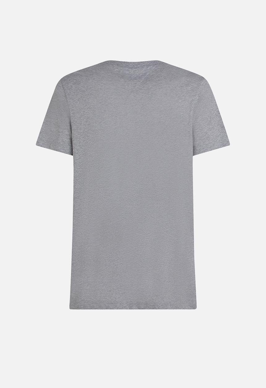 Tommy Hilfiger - Hilfiger Stack Tee-Light Grey