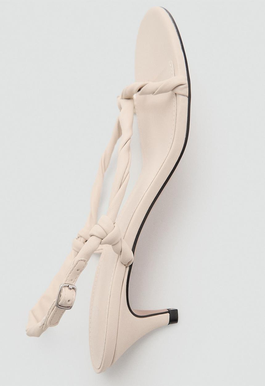 MANGO - Astrid heel - light beige