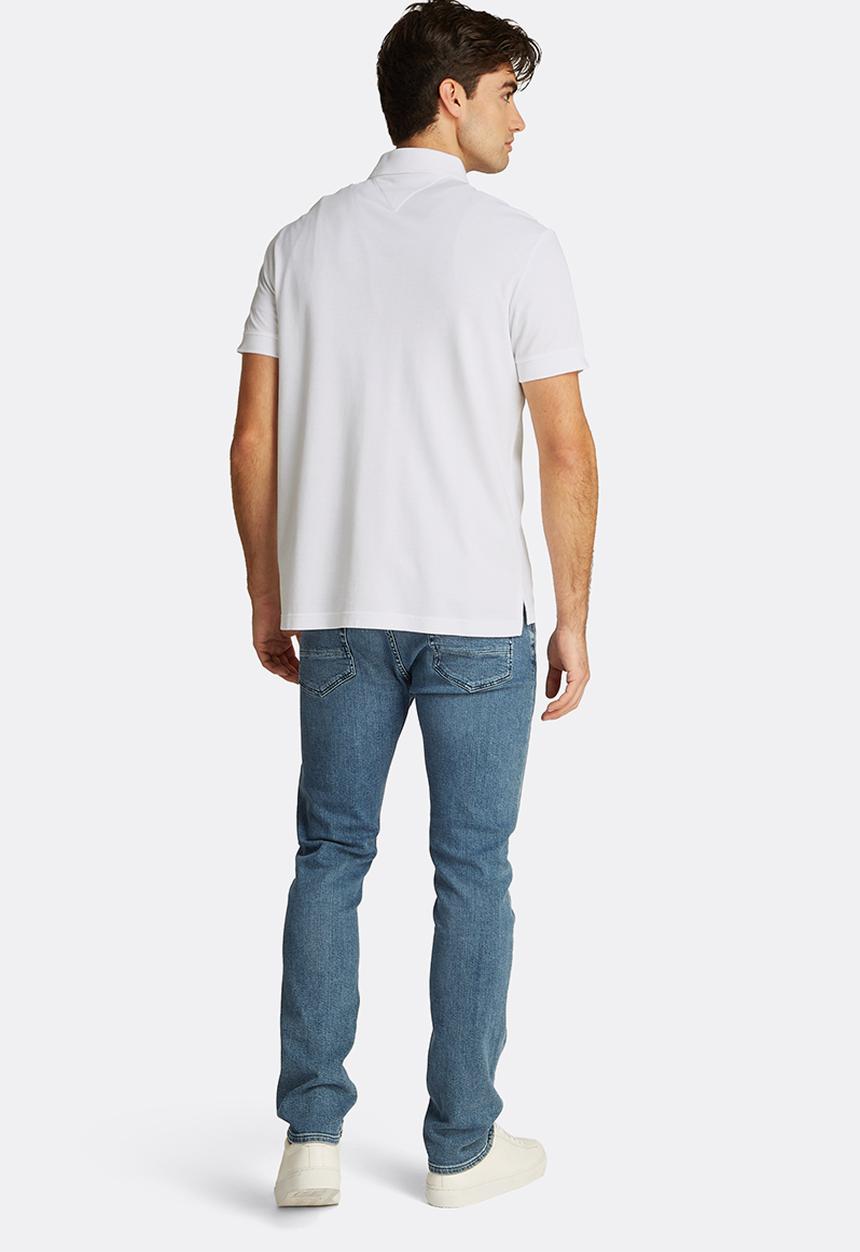 Tommy Hilfiger - Tonal Monotype Reg Polo-White