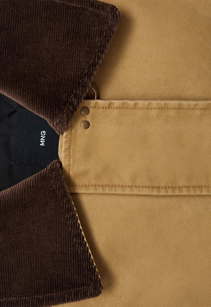 MANGO - Parka Fire - Medium Brown