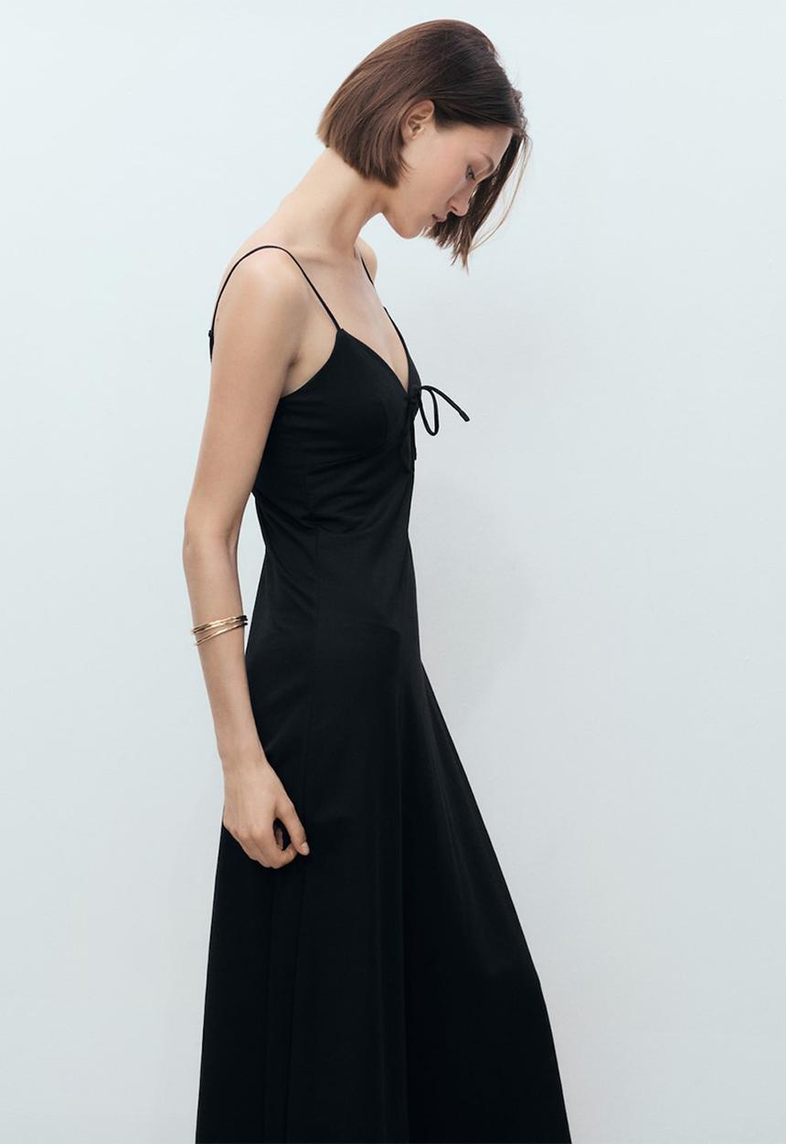 MANGO - Dress Mario - Black