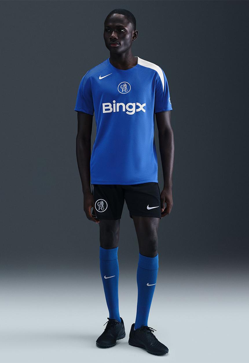 Chelsea Football Club Nike Dri-Fit Strk Ss Top K3R- Game Royal