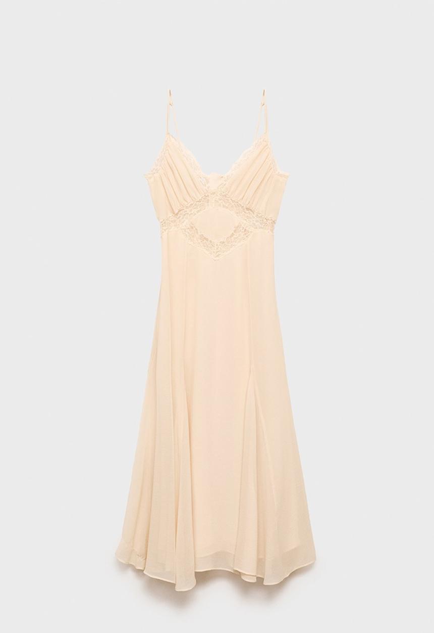 MANGO - Dress Garbo - Neutral