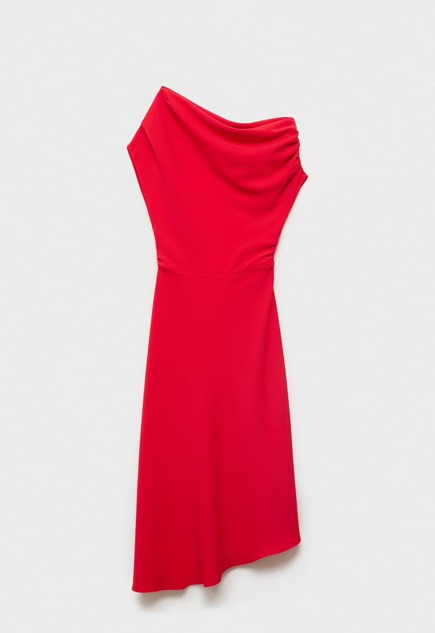 MANGO - Dress Marina - Red