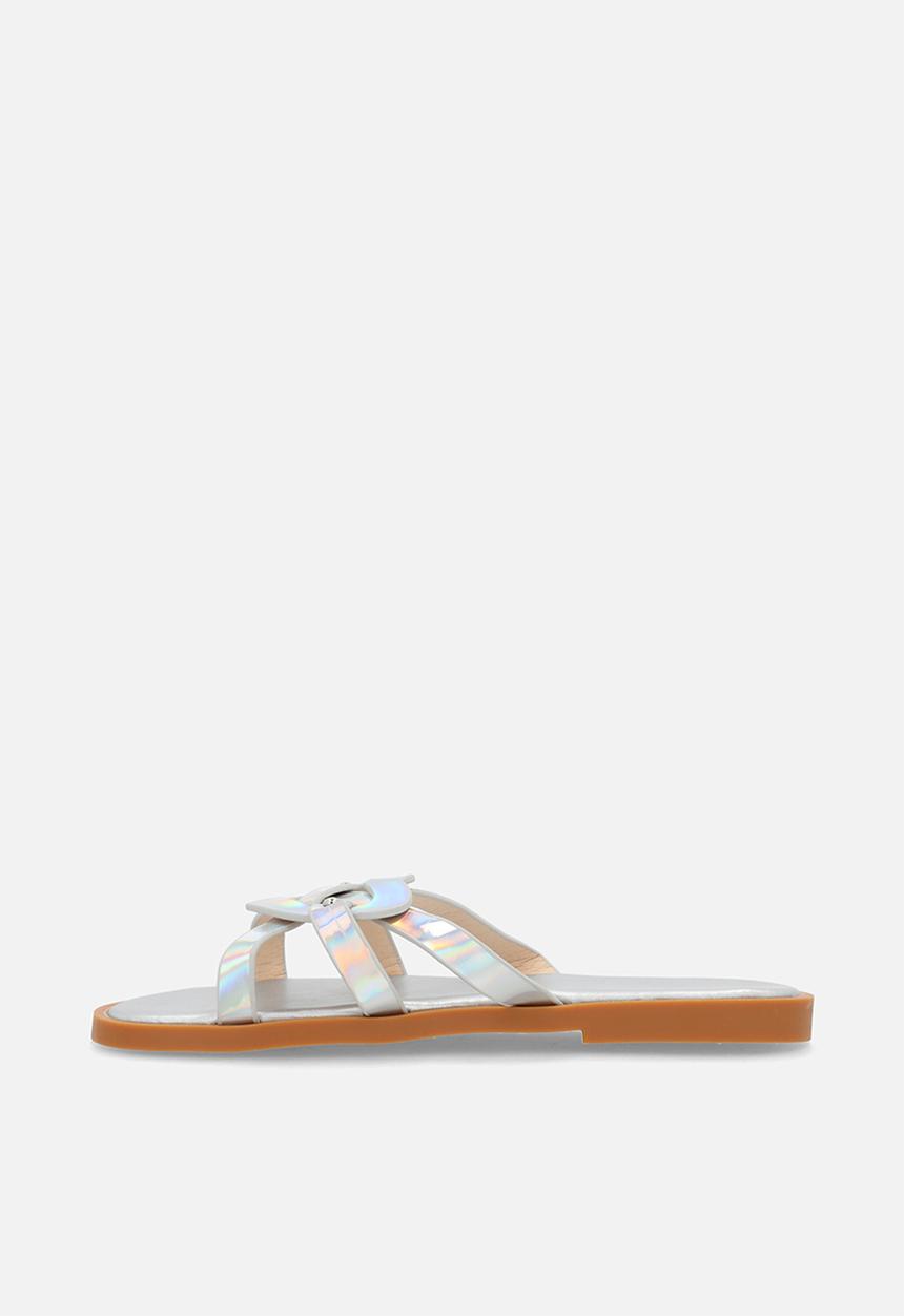 Pop Candy - Metallic sandals - silver